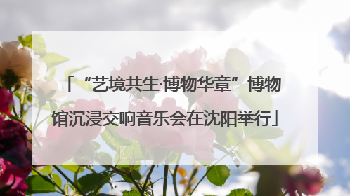 “艺境共生·博物华章”博物馆沉浸交响音乐会在沈阳举行