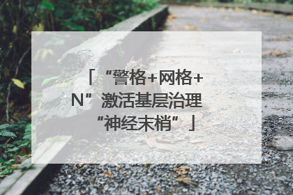 “警格+网格+N”激活基层治理“神经末梢”