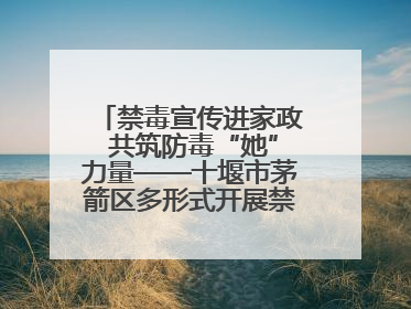 禁毒宣传进家政 共筑防毒“她”力量——十堰市茅箭区多形式开展禁毒宣传活动