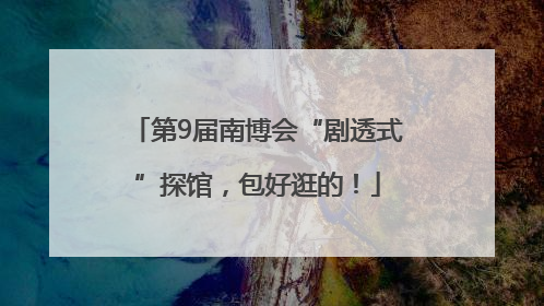 第9届南博会“剧透式”探馆，包好逛的！