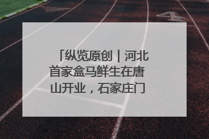 纵览原创｜河北首家盒马鲜生在唐山开业，石家庄门店预计8月开业