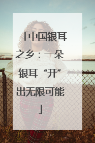 中国银耳之乡：一朵银耳“开”出无限可能