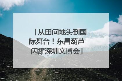 从田间地头到国际舞台！东昌葫芦闪耀深圳文博会