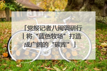 党报记者八闽调研行丨将“蓝色牧场”打造成广阔的“碳库”
