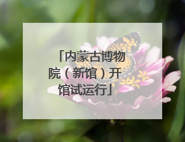 内蒙古博物院（新馆）开馆试运行