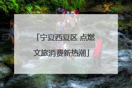 宁夏西夏区 点燃文旅消费新热潮