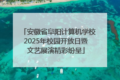 安徽省阜阳计算机学校2025年校园开放日暨文艺展演精彩纷呈