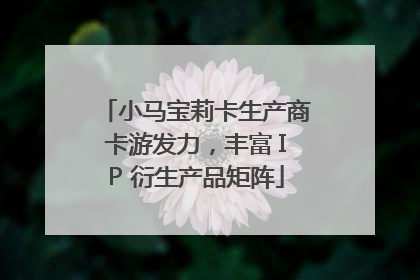 小马宝莉卡生产商卡游发力，丰富 IP 衍生产品矩阵