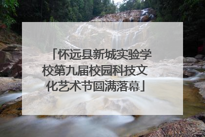 怀远县新城实验学校第九届校园科技文化艺术节圆满落幕