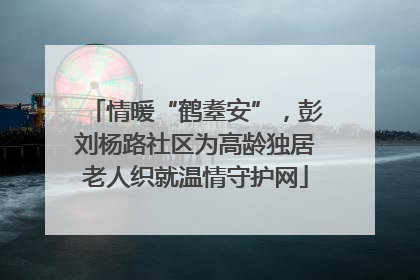 情暖“鹤耋安”，彭刘杨路社区为高龄独居老人织就温情守护网