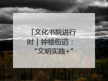 文化书院进行时｜钟楼街道：“文明实践+”模式，“加”出百姓幸福感