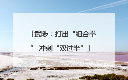 武陟：打出“组合拳” 冲刺“双过半”