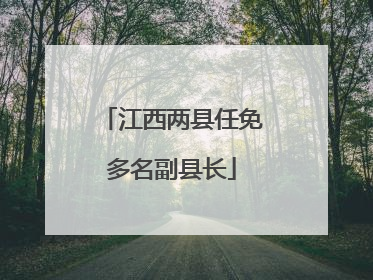 江西两县任免多名副县长