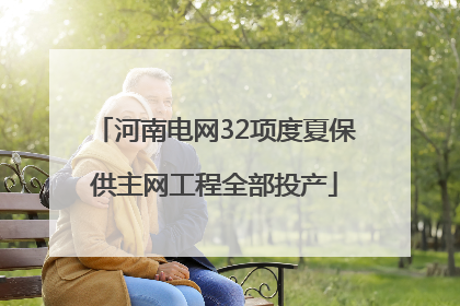 河南电网32项度夏保供主网工程全部投产