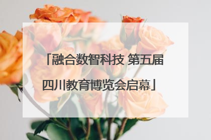 融合数智科技 第五届四川教育博览会启幕