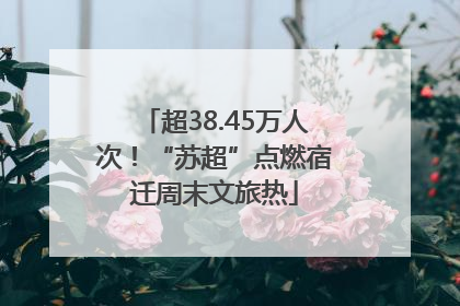 超38.45万人次！“苏超”点燃宿迁周末文旅热