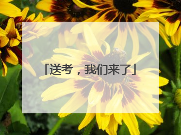 送考，我们来了