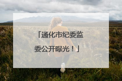通化市纪委监委公开曝光！