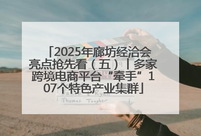 2025年廊坊经洽会亮点抢先看（五）丨多家跨境电商平台“牵手”107个特色产业集群