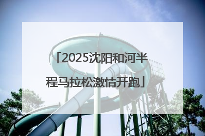 2025沈阳和河半程马拉松激情开跑