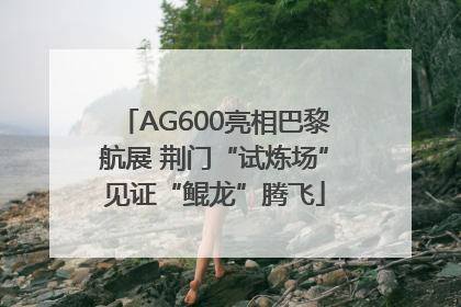 AG600亮相巴黎航展 荆门“试炼场”见证“鲲龙”腾飞
