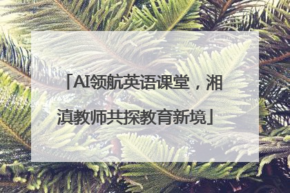 AI领航英语课堂，湘滇教师共探教育新境