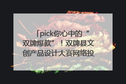 pick你心中的“双牌爆款”！双牌县文创产品设计大赛网络投票评选火热进行中